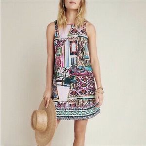 Anthropologie Amelia Mini Shift Dress